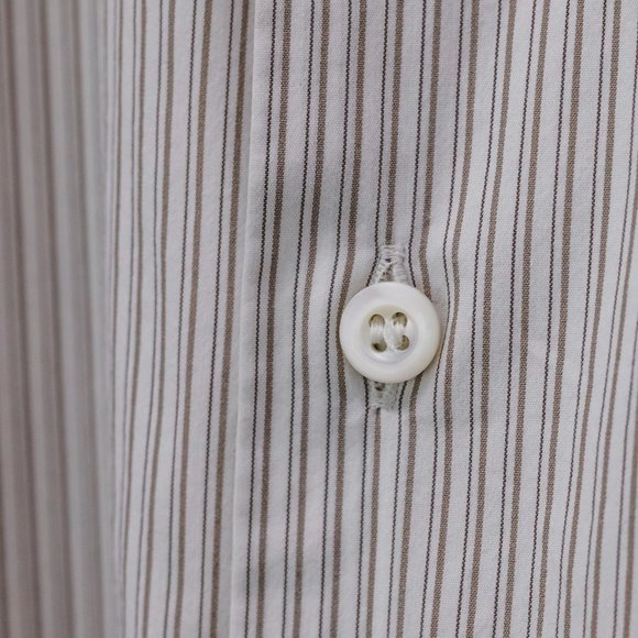 Prada Grey Pinstripe Shirt - Picture 9 of 13